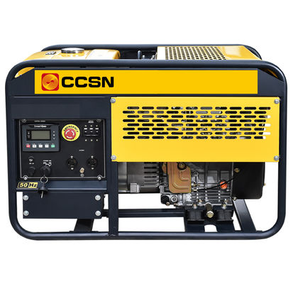 電動スタート ポータブル発電所発電機 6.25KVA 定位電源 130Kg 純重量