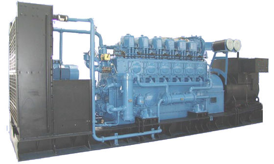 6300V/10500V 三相ガス発電機セット 電動スタート/エアスタート