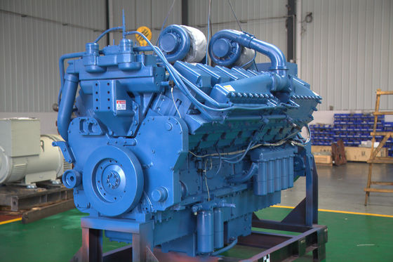 1000〜2000KWのディーゼルエンジン発電機 1500rpmセット