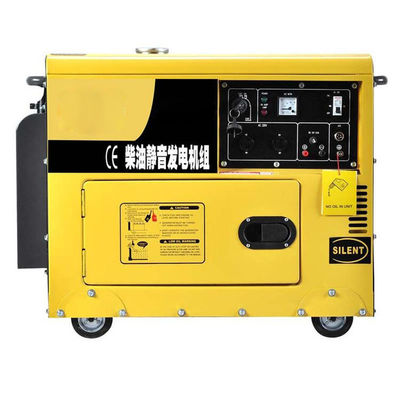 オープンフレーム発電機 130kg 純重量 6.25KVA 定位電源 HSコード 8502132000