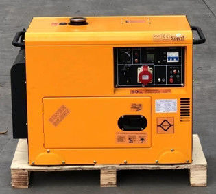 CCSN 6KW/8KVA 携帯の静かなディーゼル発電機 家庭用 単相 220V 3相 380V 低騒音 純銅 ATS co
