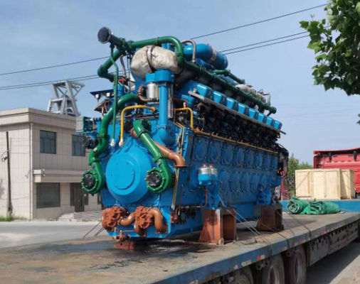 12000 kg の基準重量 3000KW の大きな出力発電機セット